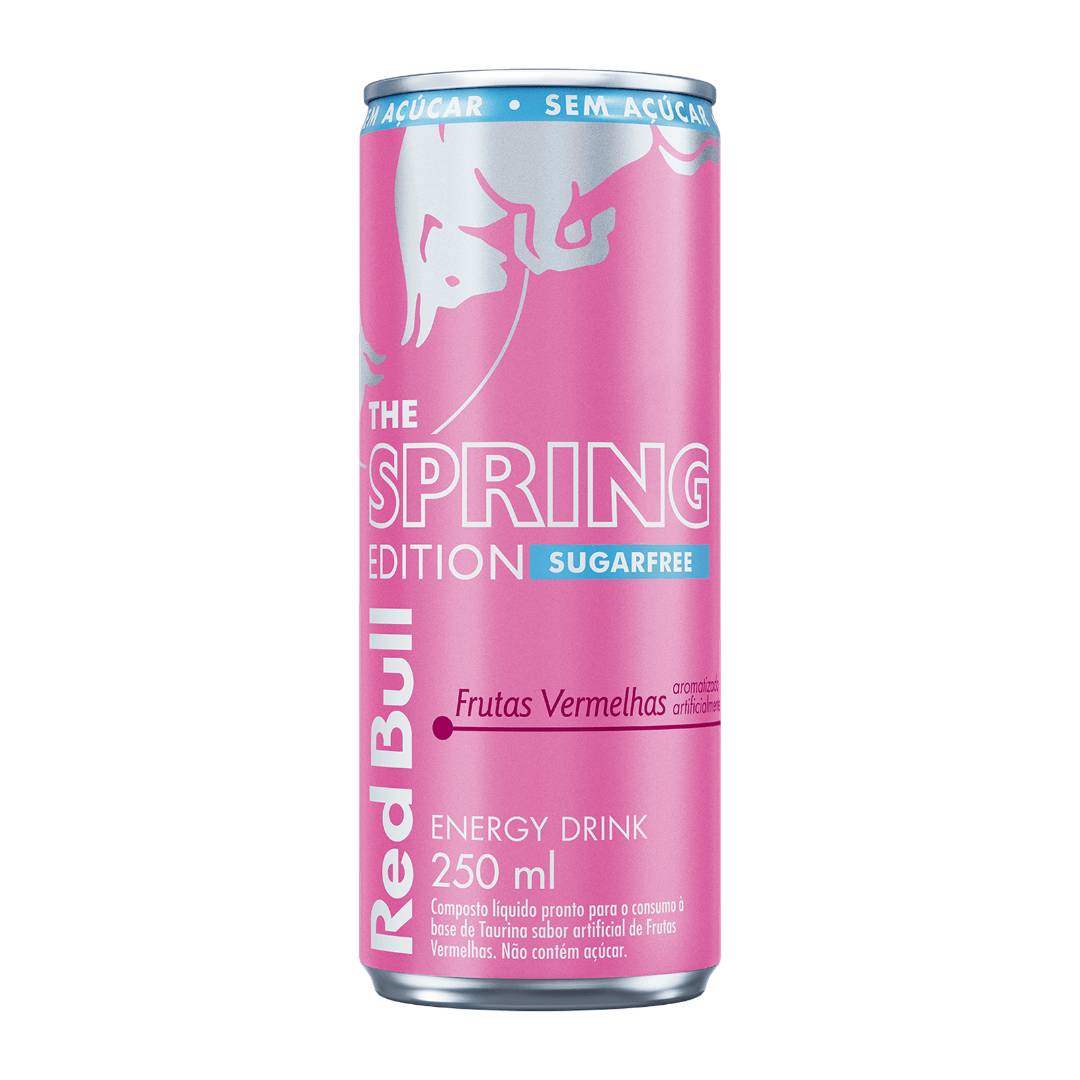 Energético Red Bull Red Edition Frutas Vermelhas Zero Açúcar 250ml